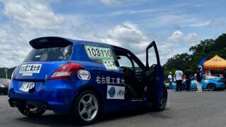 2025年全中部学生ジムカーナ　優勝!!
